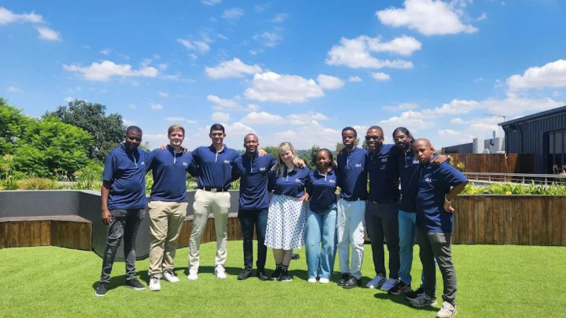 DVT's 2026 intake of graduates for the Launchpad programme.